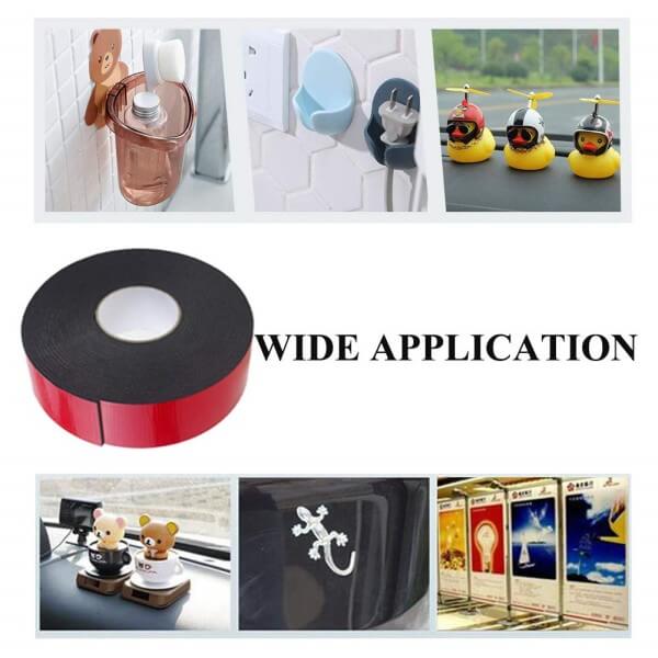 foam double sided tape fixed items